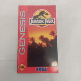 Sega Genesis Jurassic Park Manual ONLY