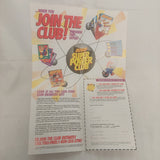 Vintage Nintendo Power Super Power Club Membership Form