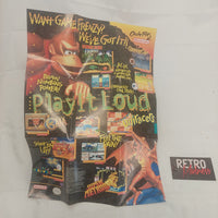 Vintage Nintendo Power Super Power Club Starfox Poster Insert