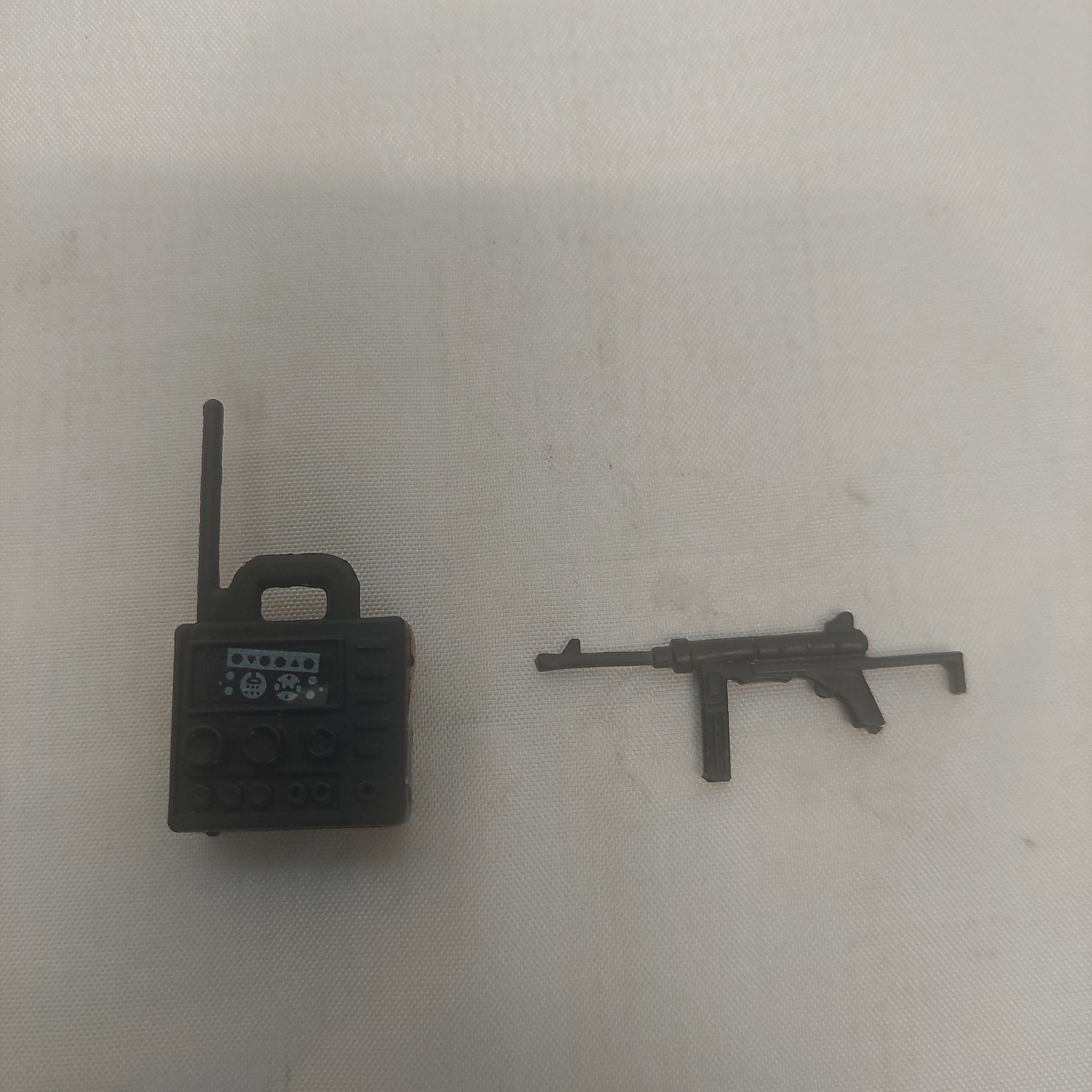 Vintage G.I. Joe Cobra Night Landing Gun and Radio Accessories