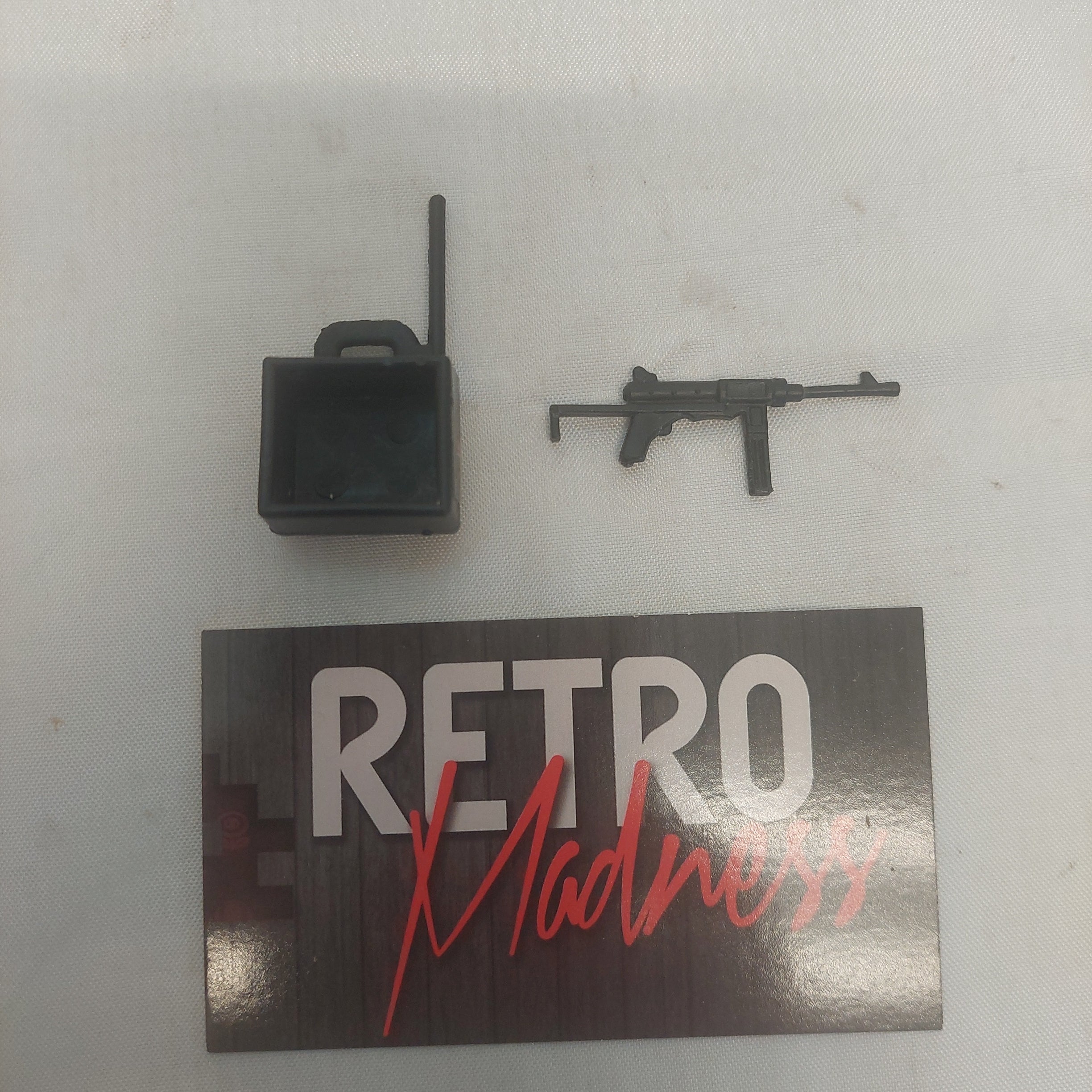 Vintage G.I. Joe Cobra Night Landing Gun and Radio Accessories
