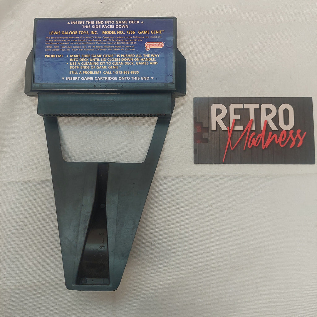 Nintendo NES Game Genie Galoob Video Game Enhancer