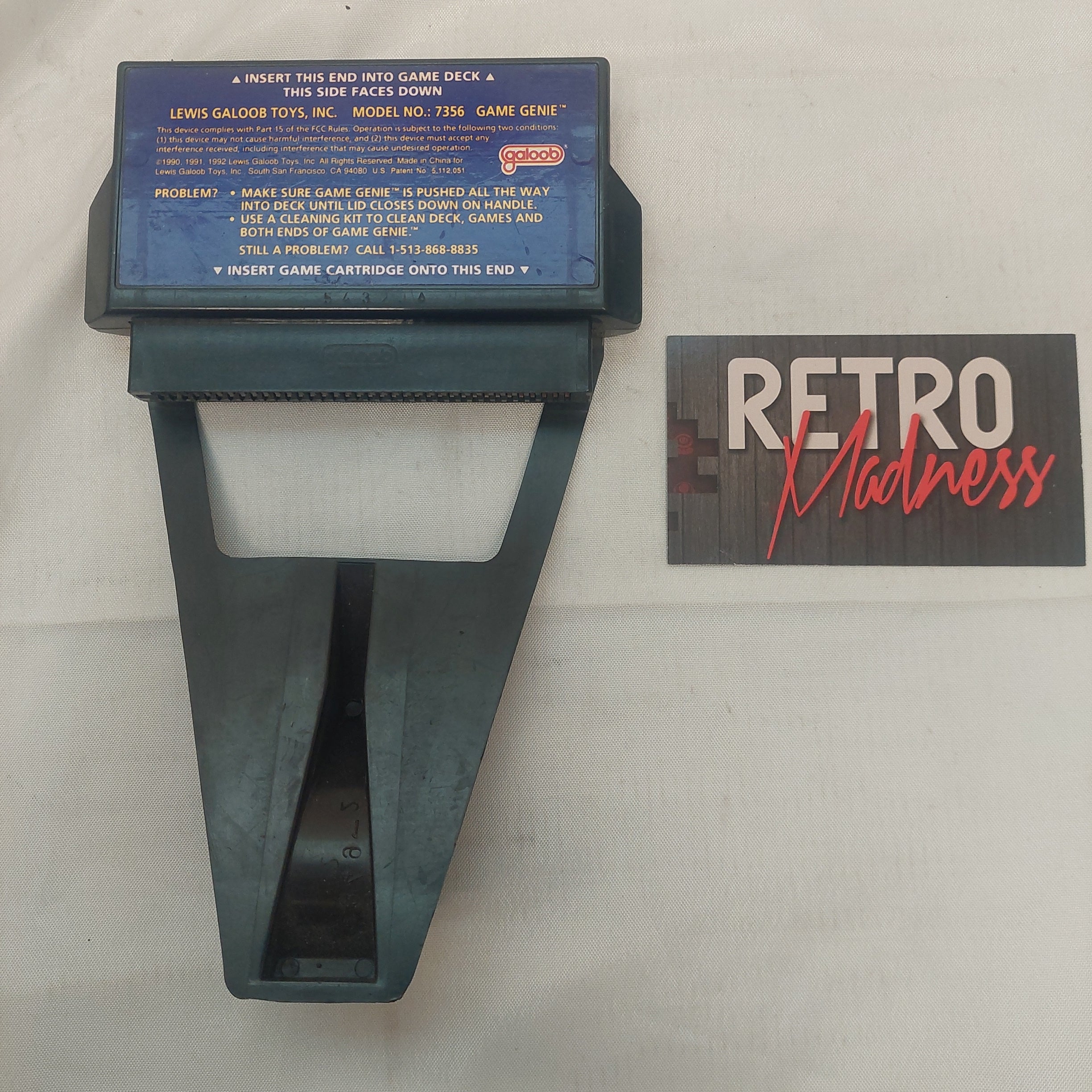 Nintendo NES Game Genie Galoob Video Game Enhancer