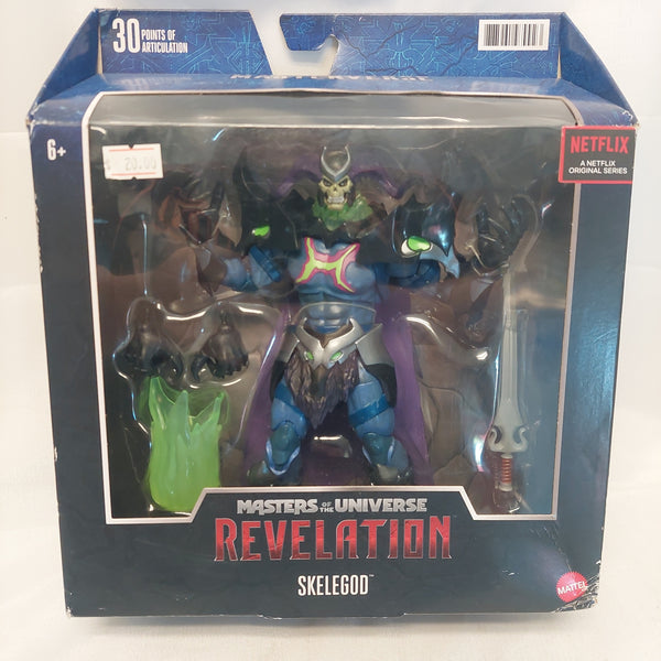 Masters of the Universe Revelation Masterverse Skelegod Figure