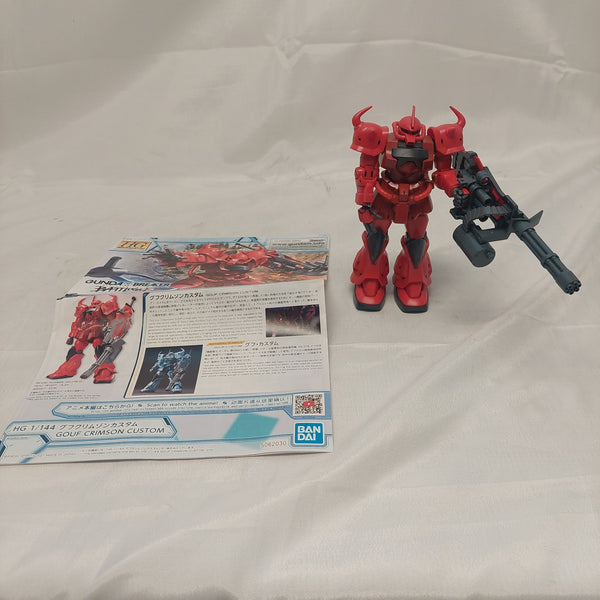 Gundam Breaker Battlogue HG 1/144 Gouf Crimson Custom Model Kit