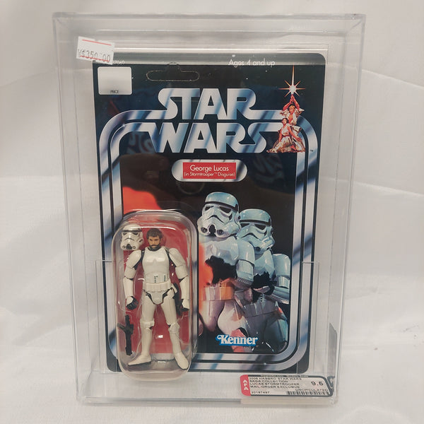 AFA Graded 9.5 Star Wars Saga Collection George Lucas (in Stormtrooper Disguise) Figure