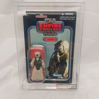 AFA Graded U90 Star Wars The Vintage Collection Jedi Con Foil Card 4-LOM Figure