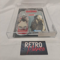 AFA Graded U90 Star Wars The Vintage Collection Jedi Con Foil Card 4-LOM Figure