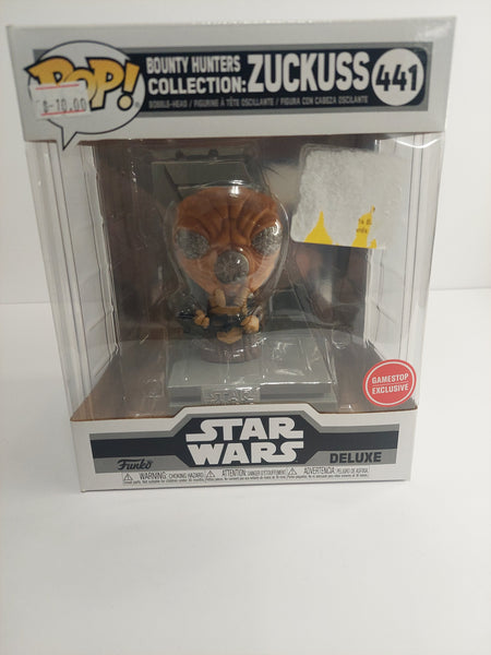 Funko Pop Star Wars Bounty Hunters Collection Zuckuss 441