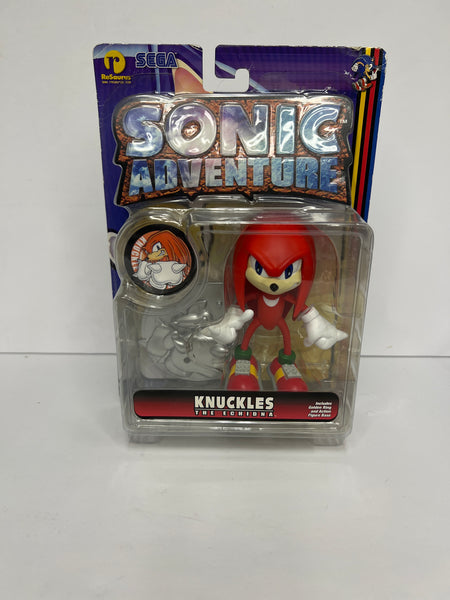 Sonic Adventure Knuckles the Echidna Figure - 1999 ReSaurus Series 1