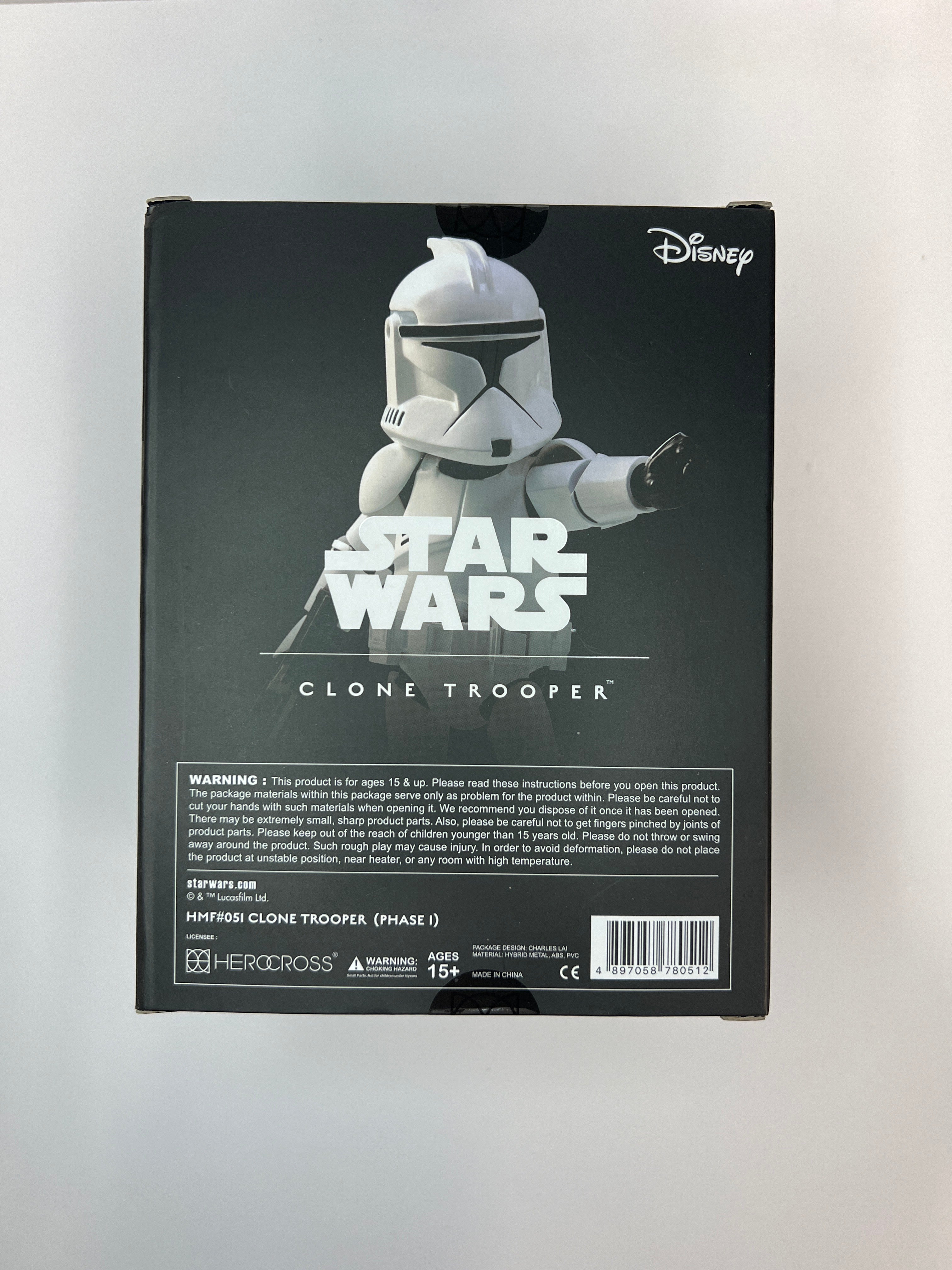 Herocross Star Wars Hybrid Metal Figuration #051 Clone Trooper (Phase 1)