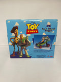 New In Box Vintage 90's Disney's Toy Story RC Free Wheel Buggy Thinkway Toys