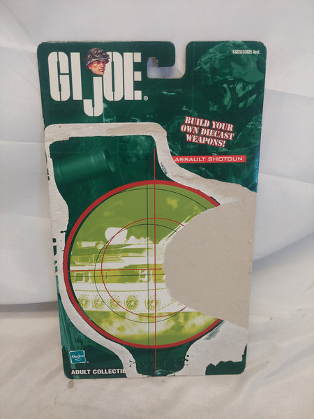 G.I Joe Weapon Tech Assault Shotgun Card Back ONLY