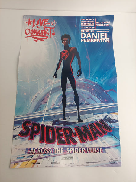 Spider-Man Across the Spider-Verse Live in Concert 11" x 17" Poster