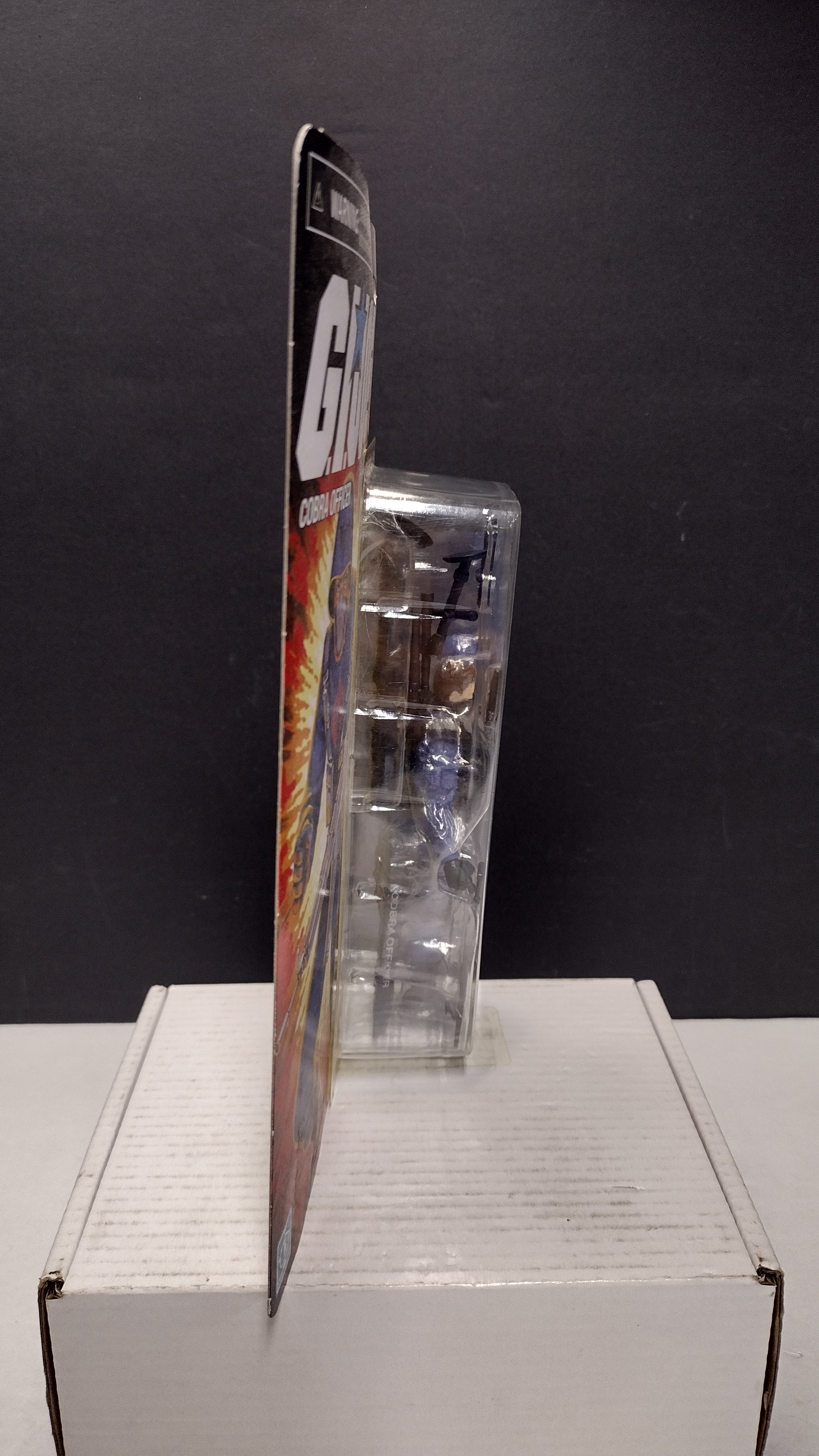 Hasbro G.I. Joe Retro Collection Cobra Officer 3.75" Action Figure (Walmart Exclusive - On Card, Right side Bubble Lift)