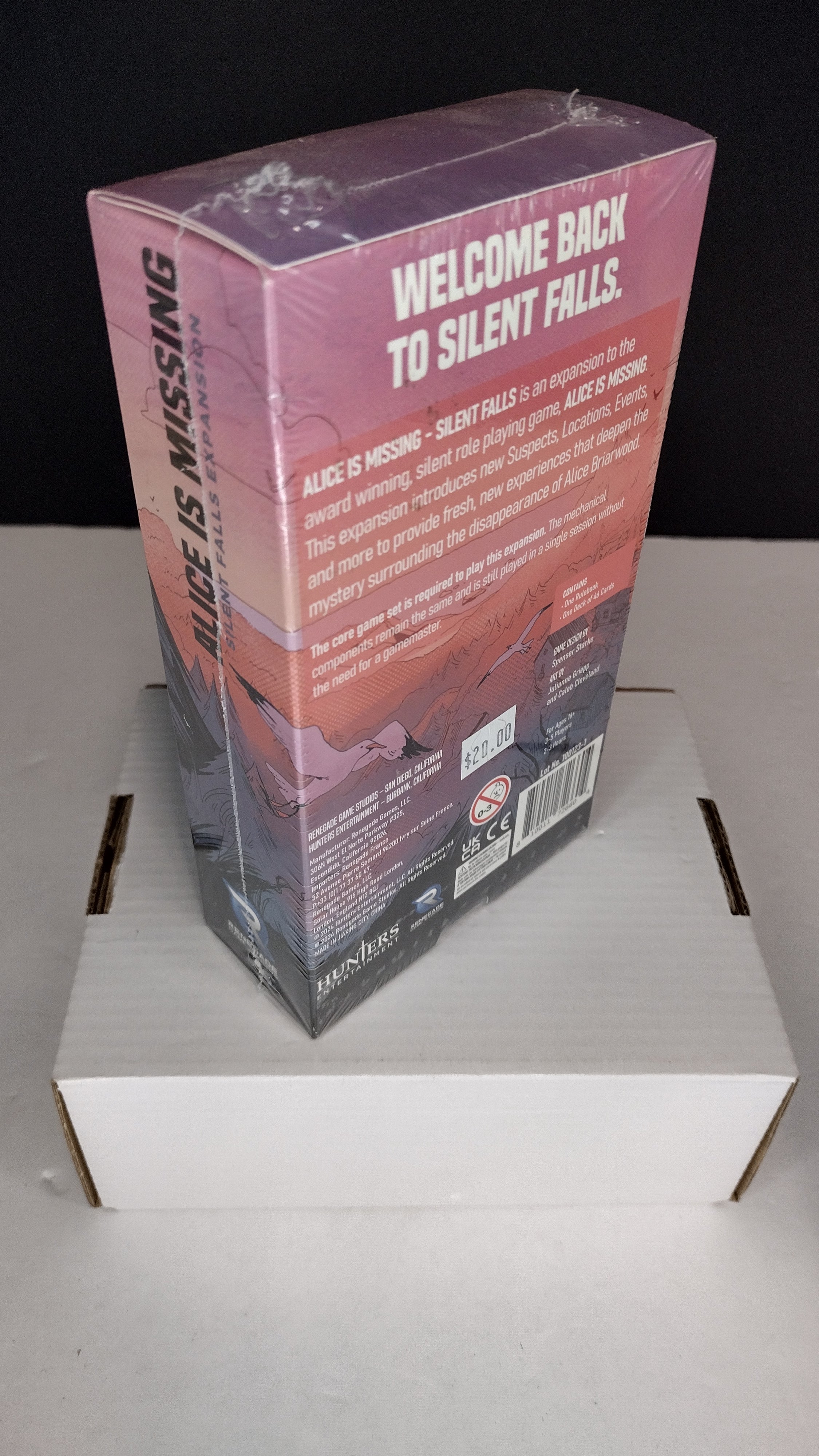 Alice is Missing: Silent Falls Expansion New in Box