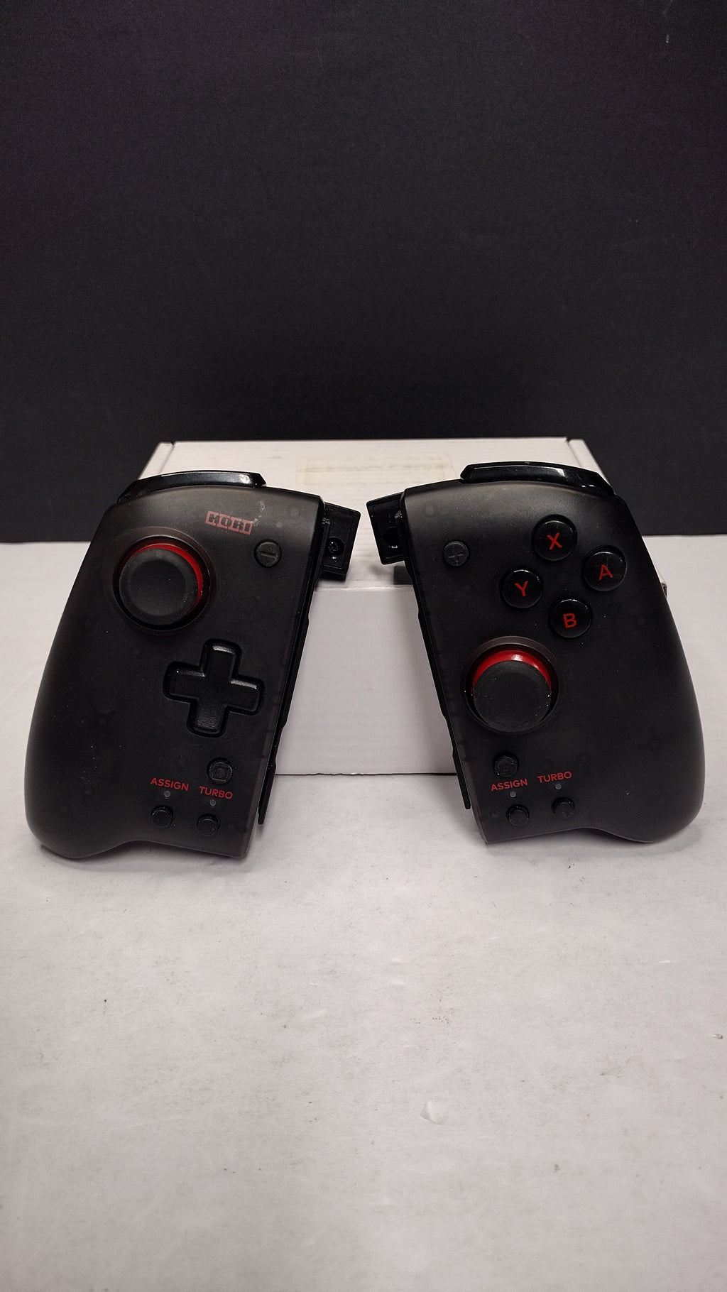 Hori Nintendo Switch Split Pad Pro Controller Set - Black (Model NSW-298U - Tested & Working)