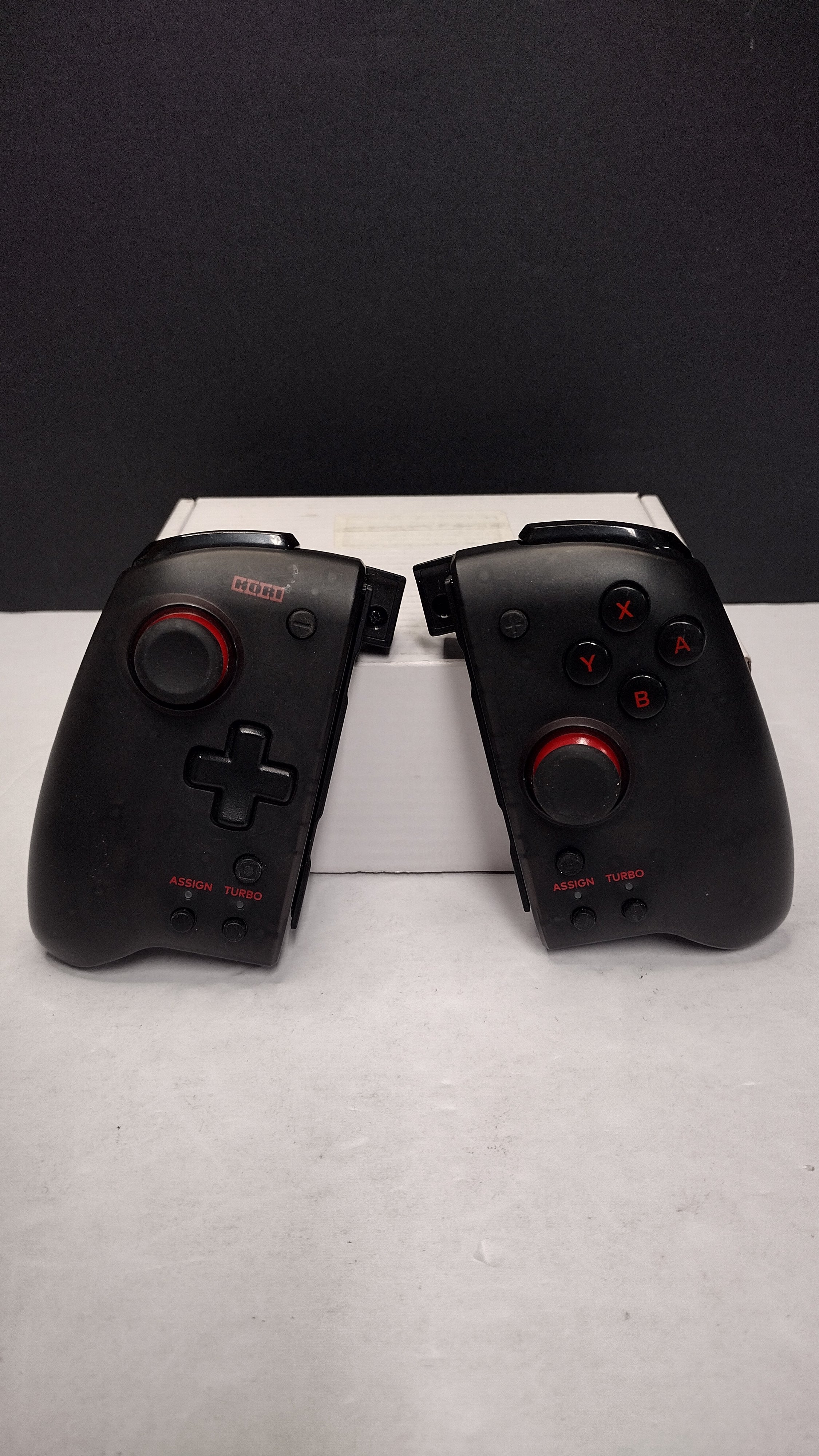 Hori Nintendo Switch Split Pad Pro Controller Set - Black (Model NSW-298U - Tested & Working)