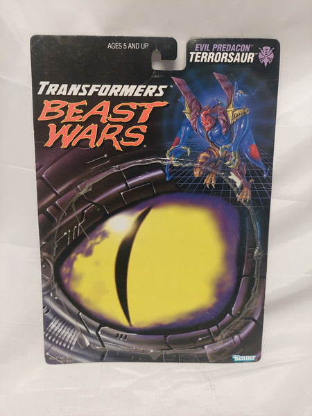 Transformers Beast Wars Evil Predacon Terrorsaur Card Back ONLY 1997