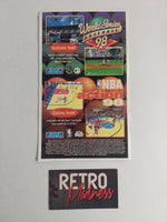 Sega Saturn NHL All-Star Hockey 98 Instruction Manual ONLY