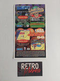 Sega Saturn NHL All-Star Hockey 98 Instruction Manual ONLY