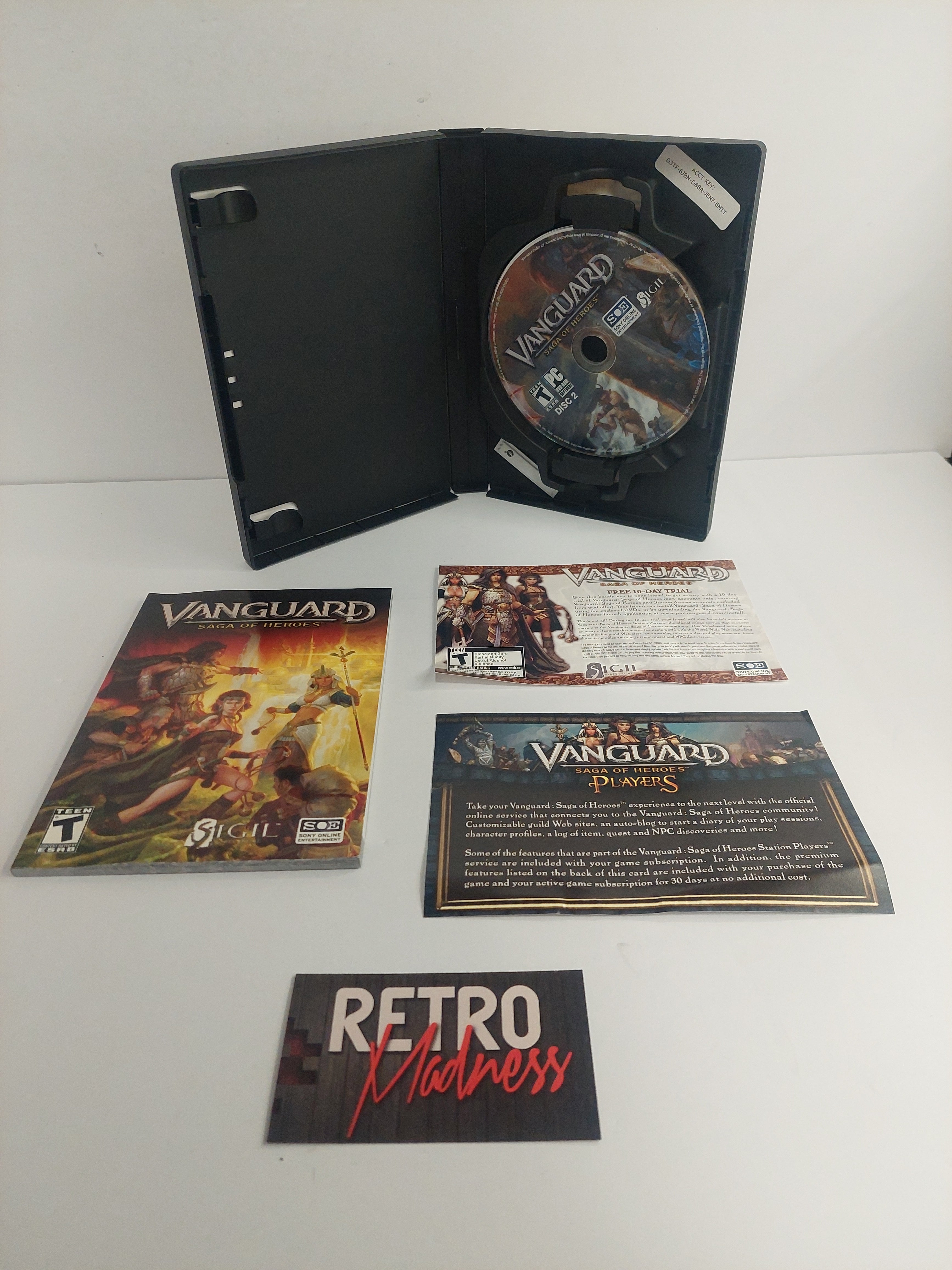 Vanguard Saga of Heroes PC DVD-ROM