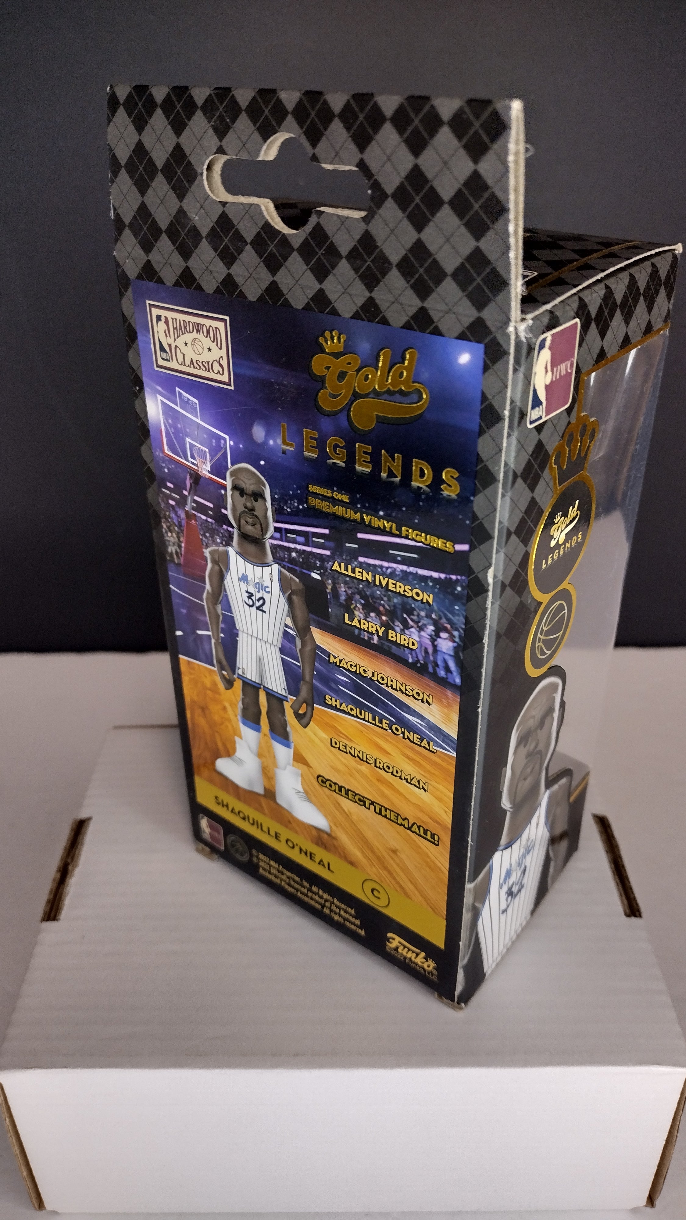 Funko NBA Gold Legends: Shaquille O'Neal 12" CHASE (All-Star Jersey)