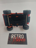 Vintage M.A.S.K. Gator Orange Jeep CJ5 Speed Boat Hydroplane Incomplete