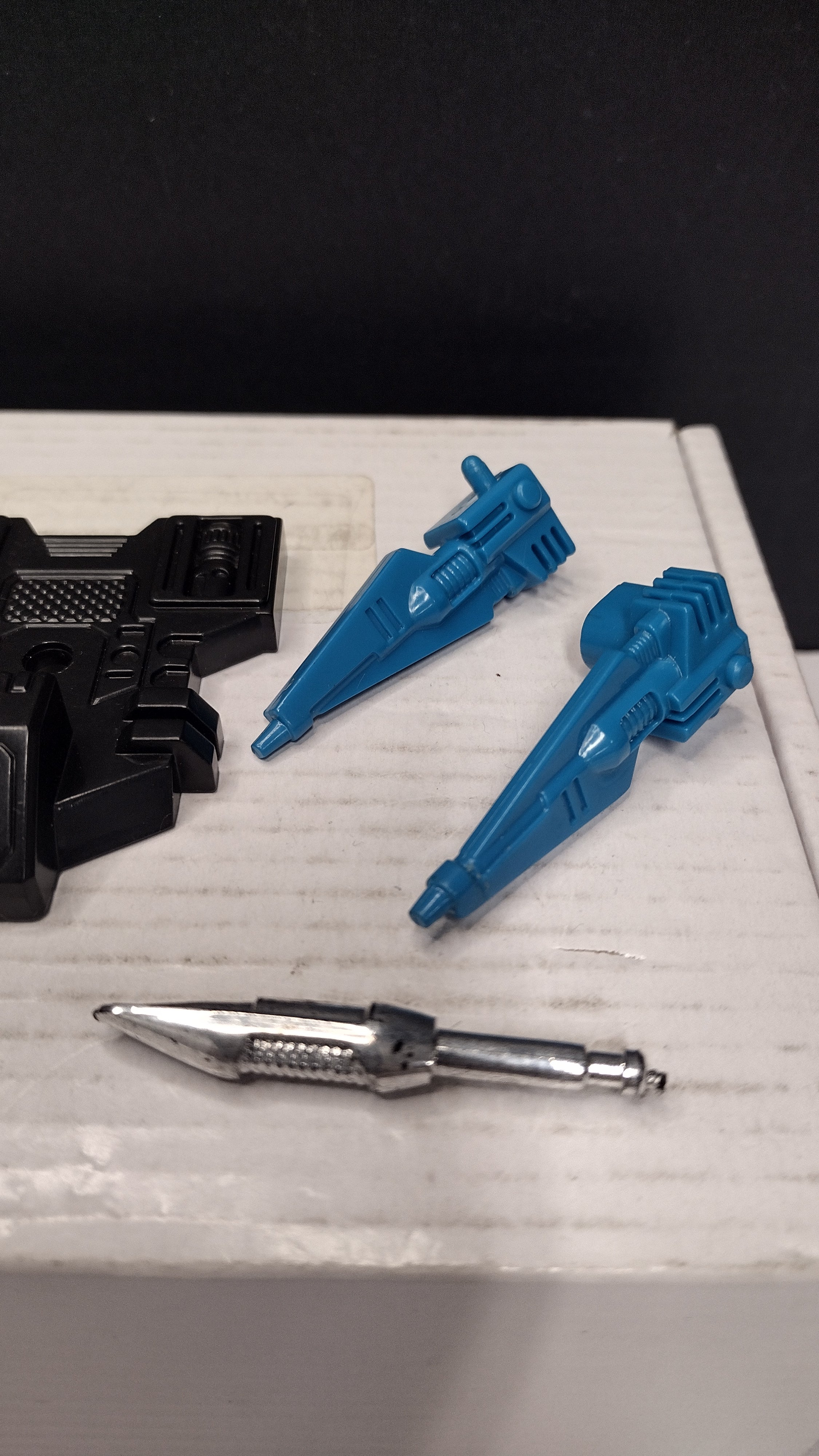 Vintage 1988 Hasbro G1 Transformers Piranacon Parts Lot w/ 1984 G1 Jazz Missile (Loose Original G1)