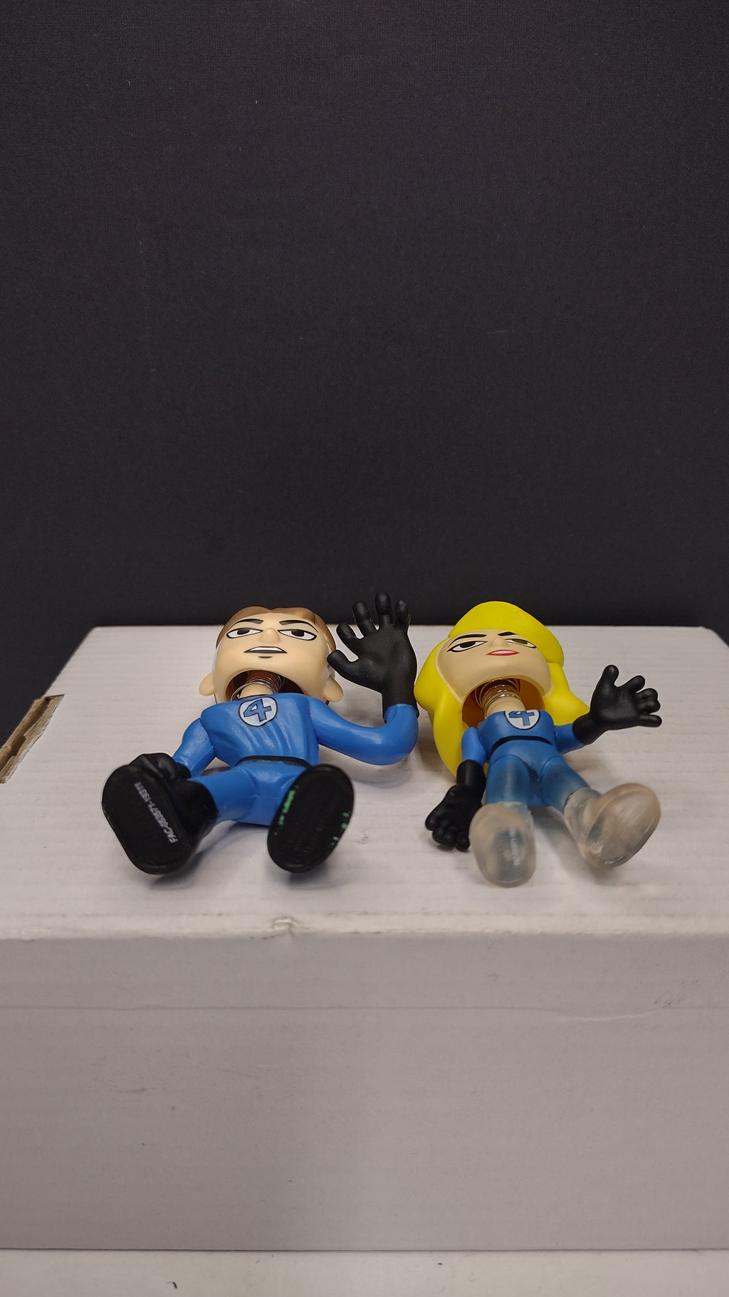 Funko Mystery Minis: Fantastic Four – Complete Team Lot of 4 – Mr. Fantastic, The Thing, Invisible Woman and Human Torch (Loose)
