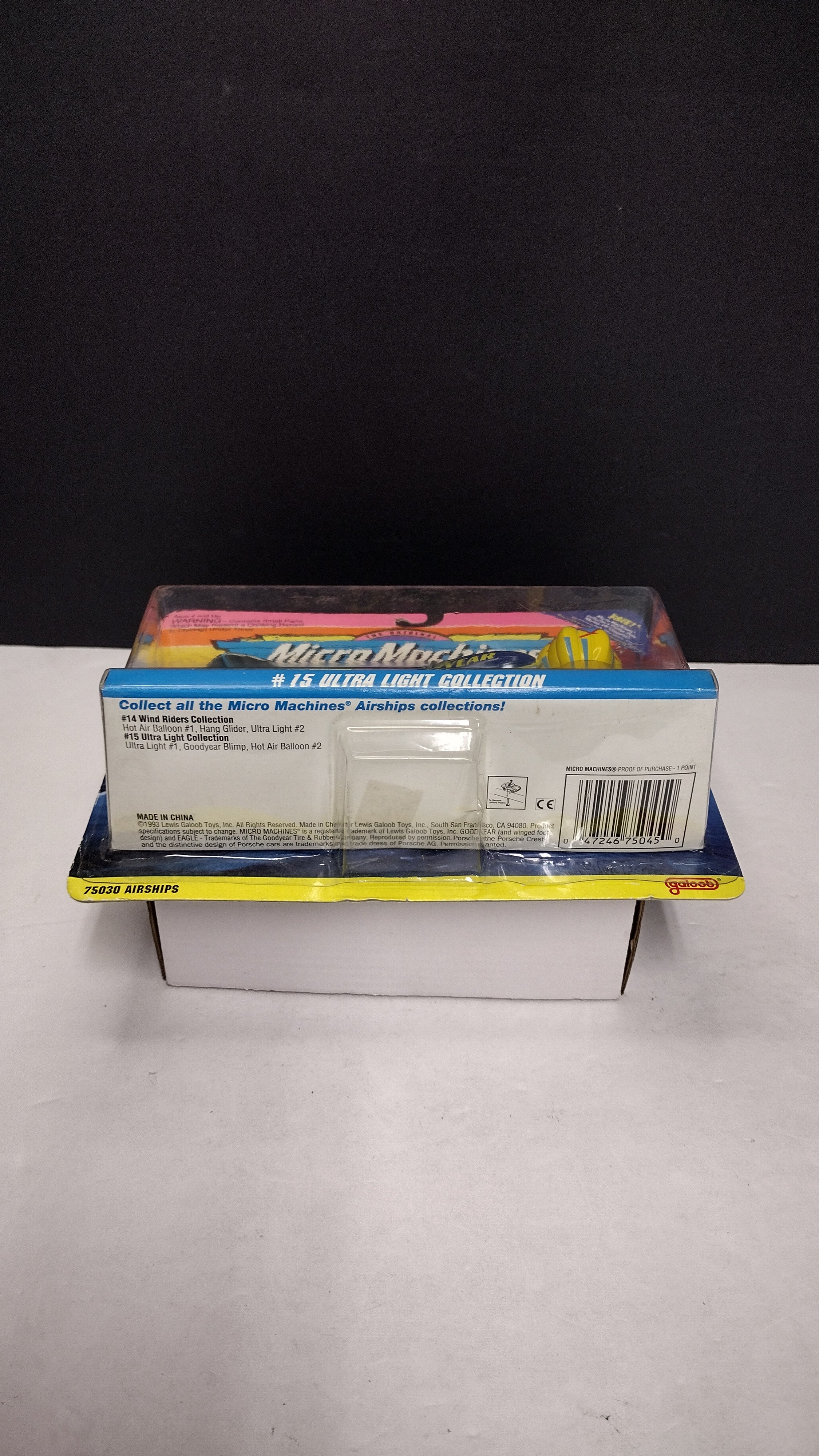 1993 Micro Machines Airships #15 Ultra-Light Collection NIB (Goodyear Blimp)