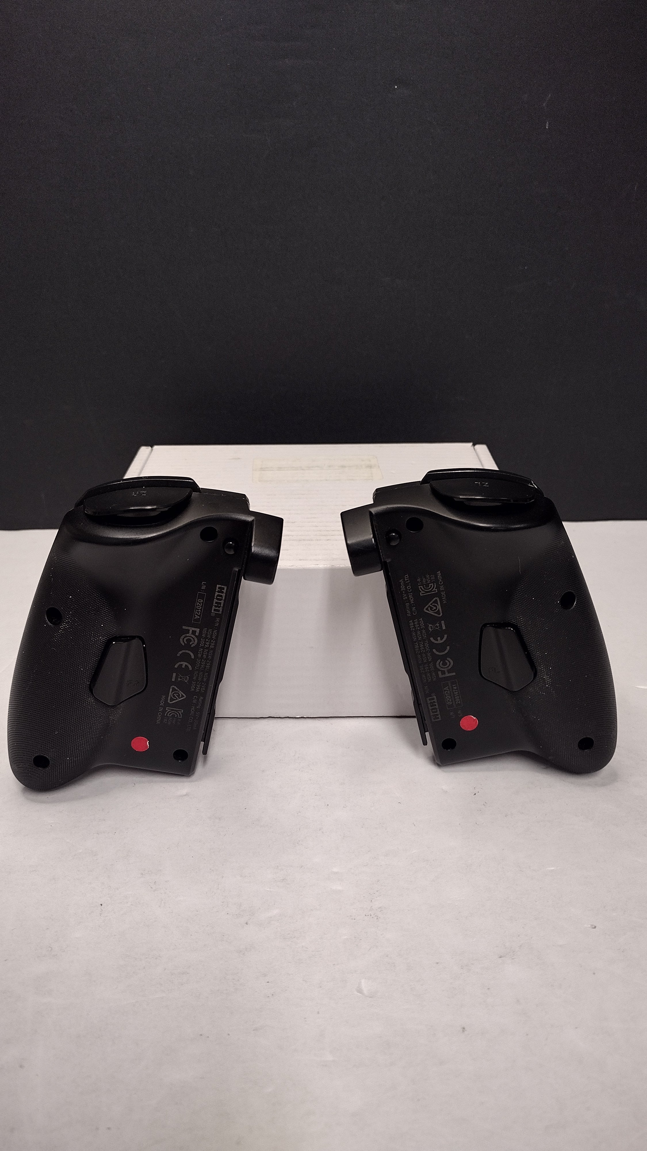 Hori Nintendo Switch Split Pad Pro Controller Set - Black (Model NSW-298U - Tested & Working)
