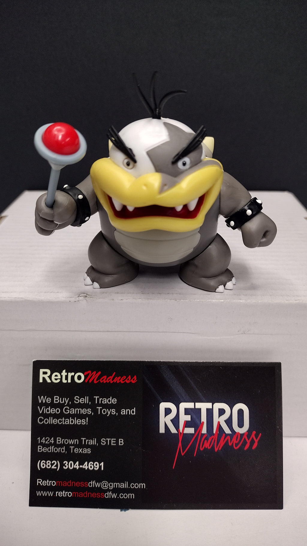 Super Mario Jakks Pacific 2.5" Morton Koopaling with Wand  (2022) — RARE!