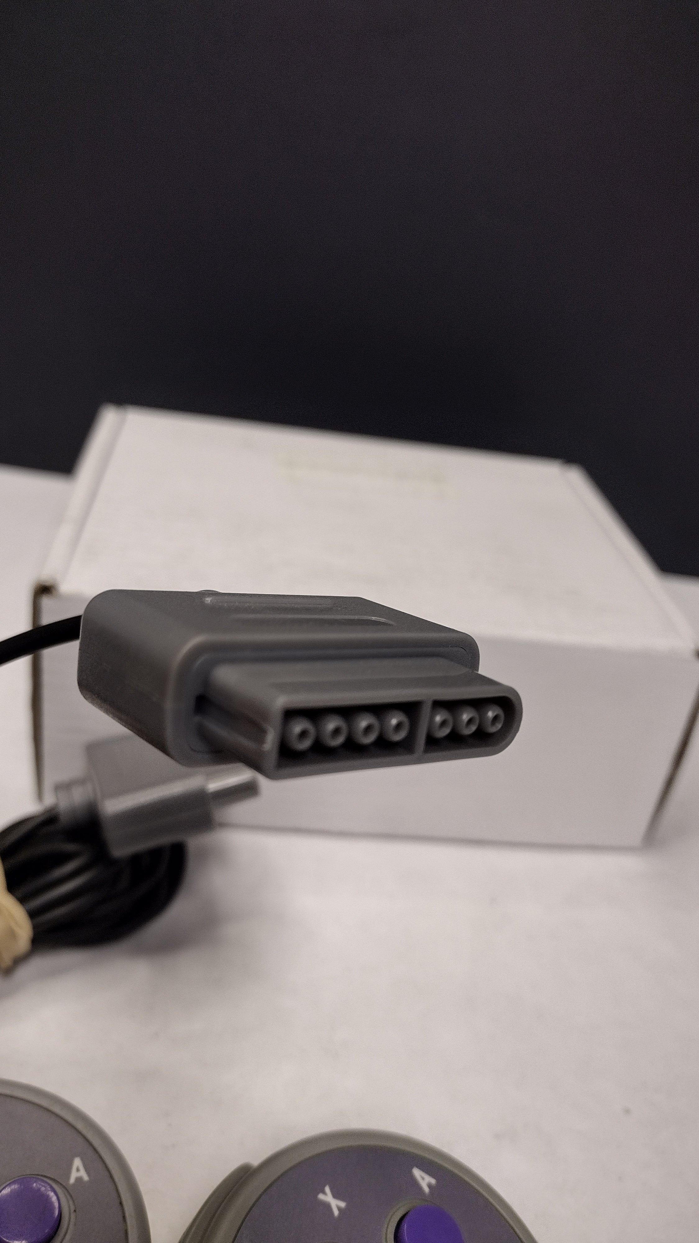 Lot of 2 Third-Party SNS-005 Style Super Nintendo SNES Controllers (Loose - Tested & Working)