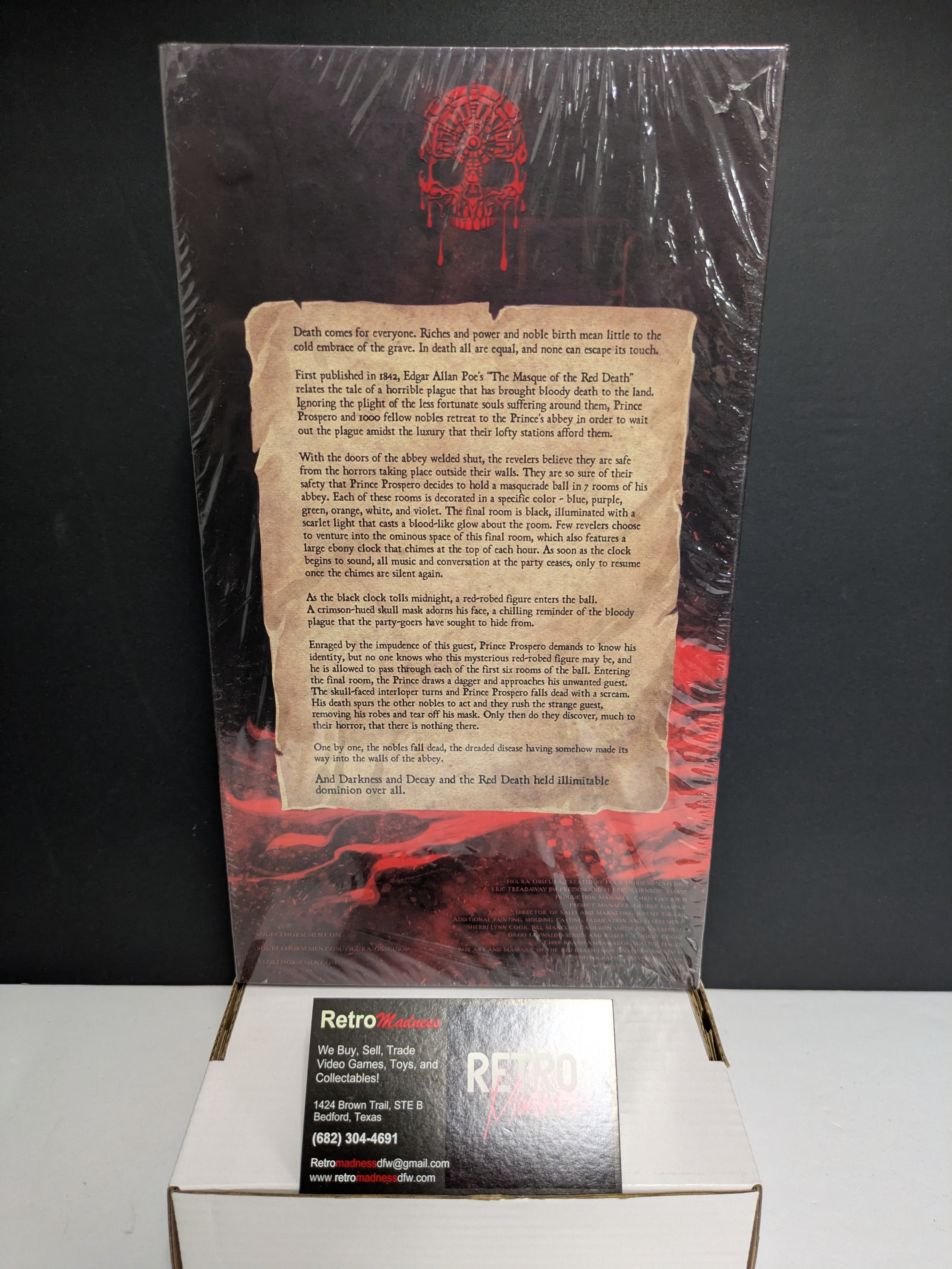 Four Horsemen The Masque of the Red Death Figure