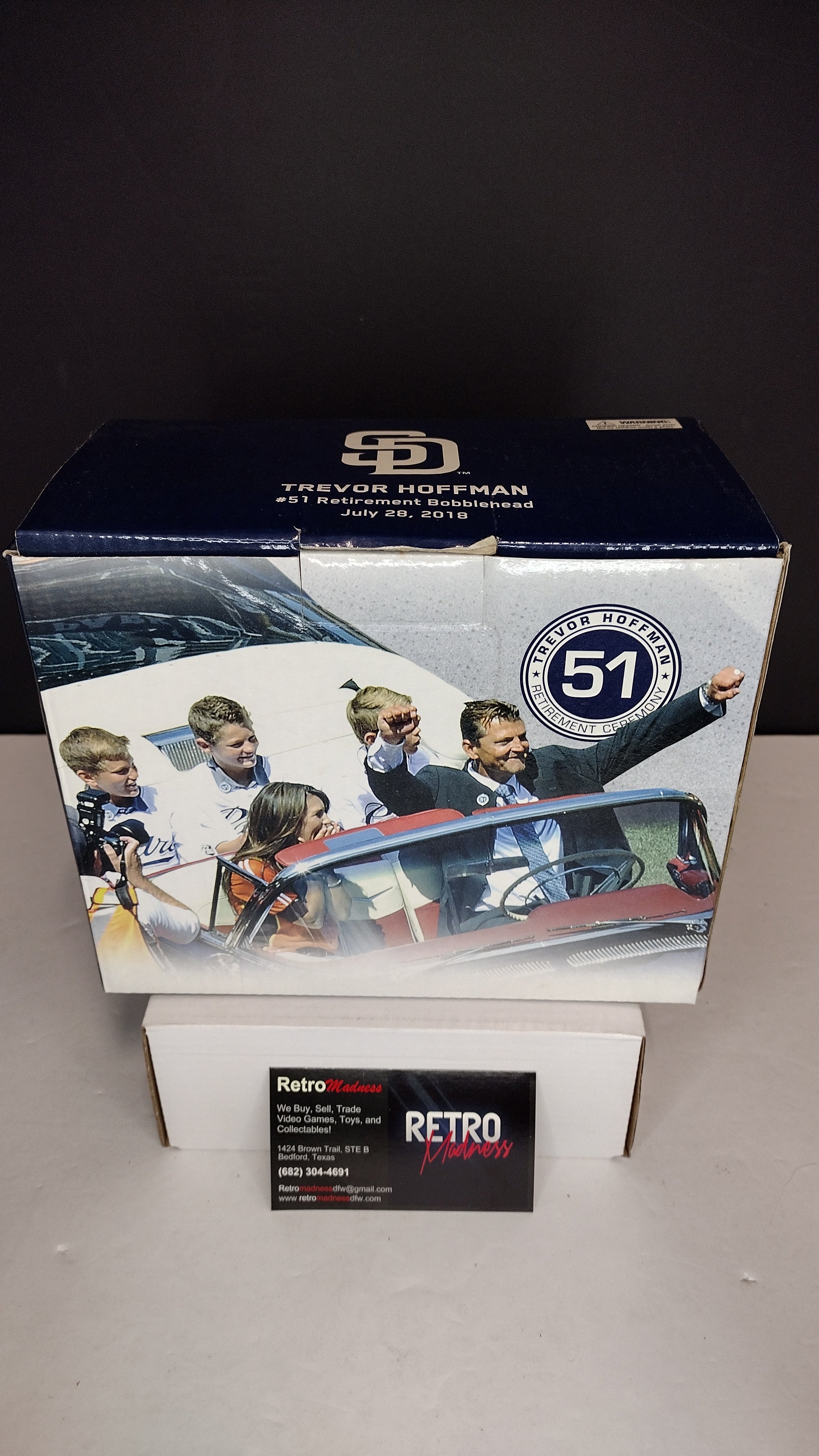 Trevor Hoffman #51 Retirement Bobblehead – San Diego Padres