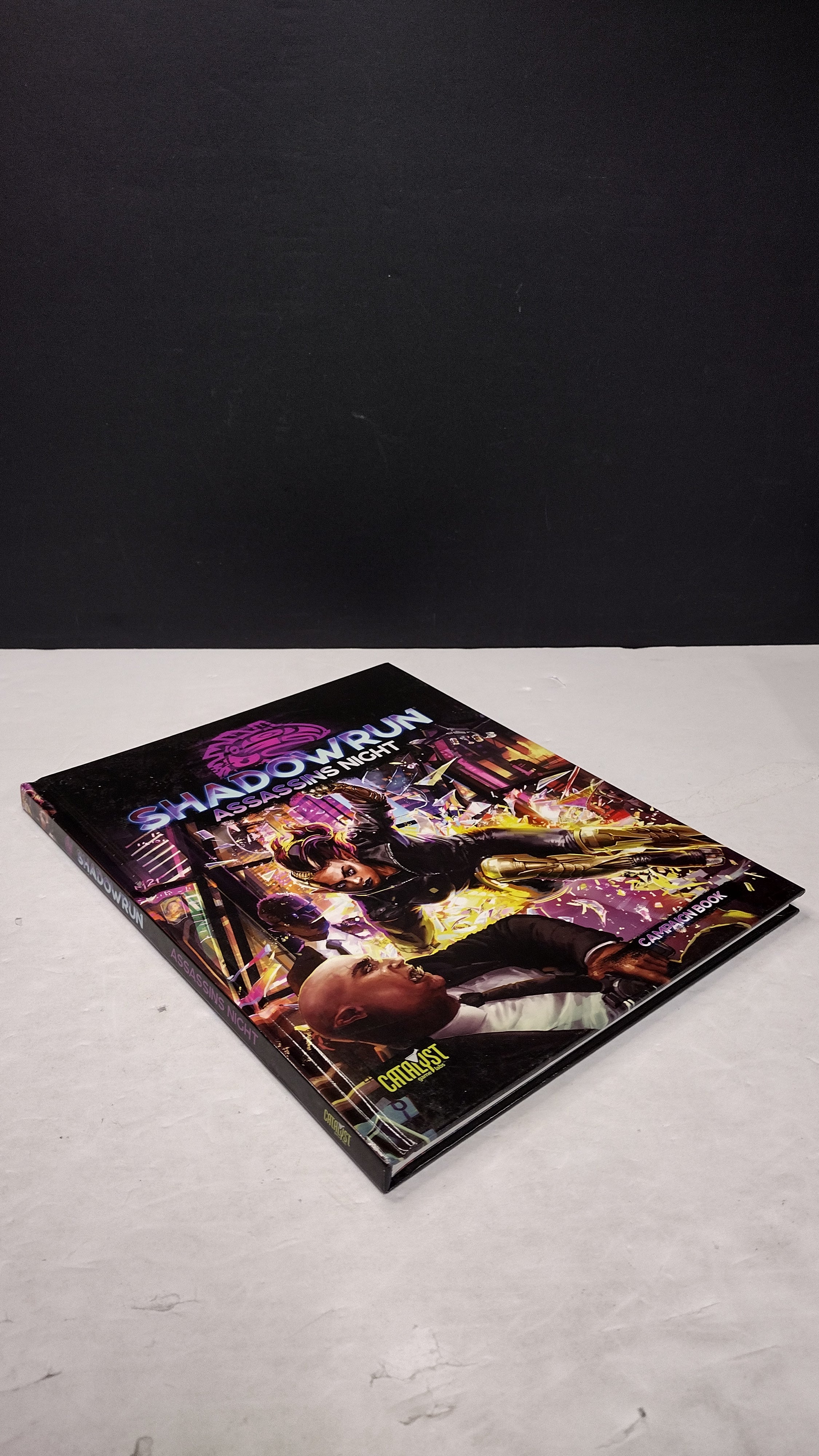 Shadowrun Sixth World: Assassins Night Campaign Book Hardcover (Catalyst Game Labs - Brand New, Unsealed)