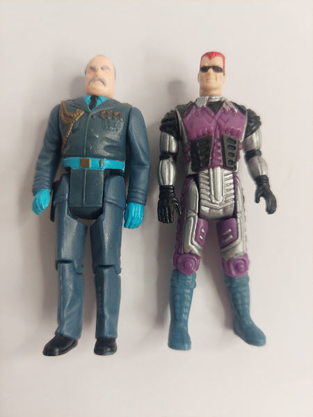 Vintage Lot M.A.S.K. Miles Mayhem and Lester Sludge Figures