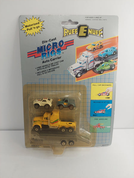 Ruff E Nuff Die-Cast Micro Rigs Auto Carrier