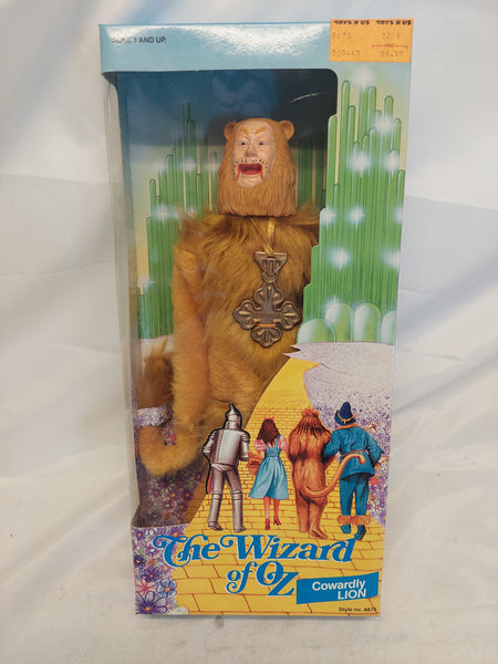 Vintage The Wizard of Oz Cowardly Lion Doll Style No. 8875