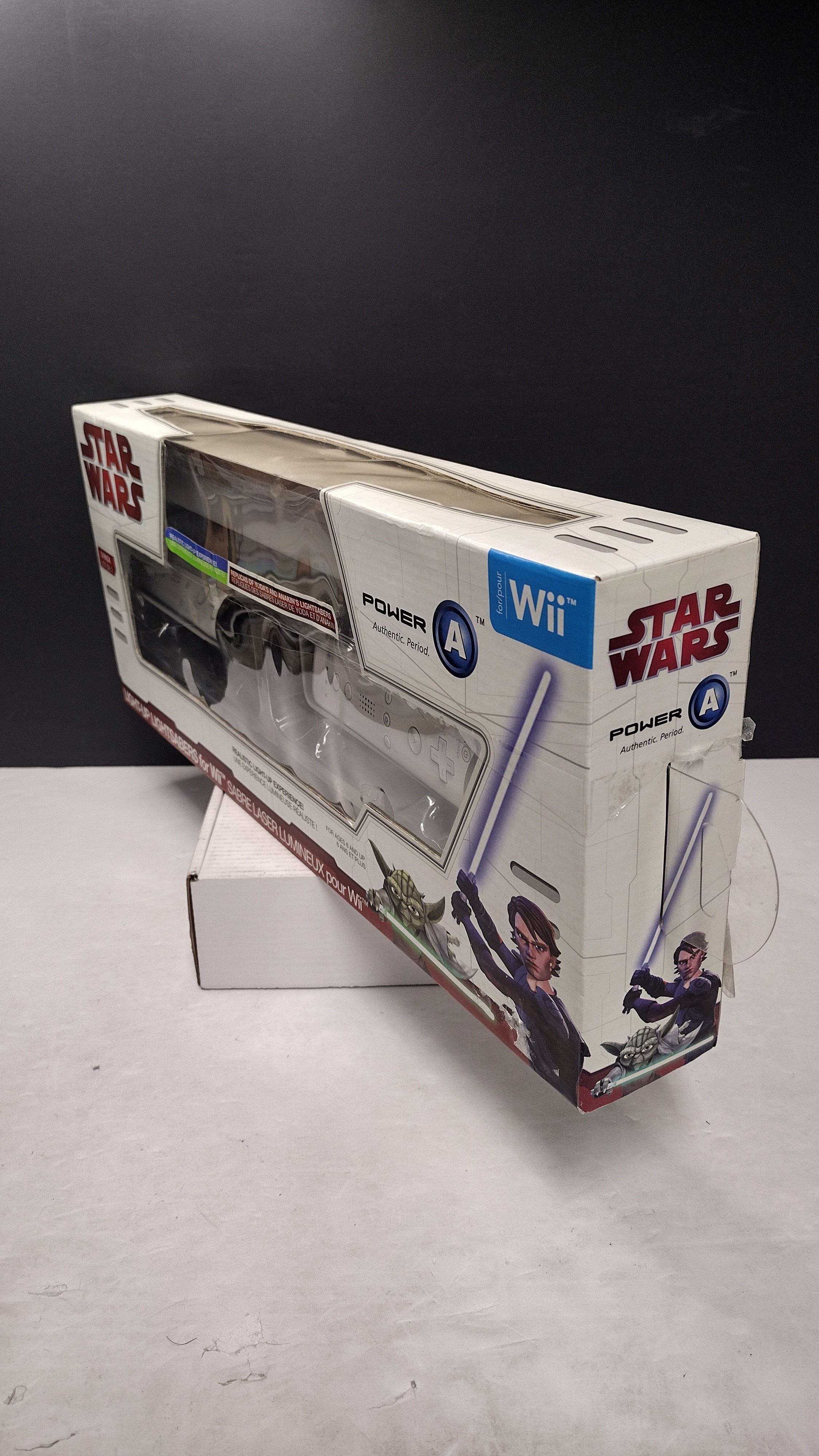 Nintendo Wii Star Wars Light-Up Lightsabers 2-Pack [Anakin Skywalker & Yoda]  (PowerA - Brand New & Factory Sealed)