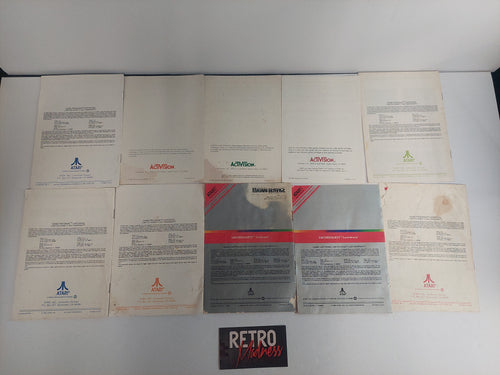 Atari 2600 Manual Instruction Booklet Lot B