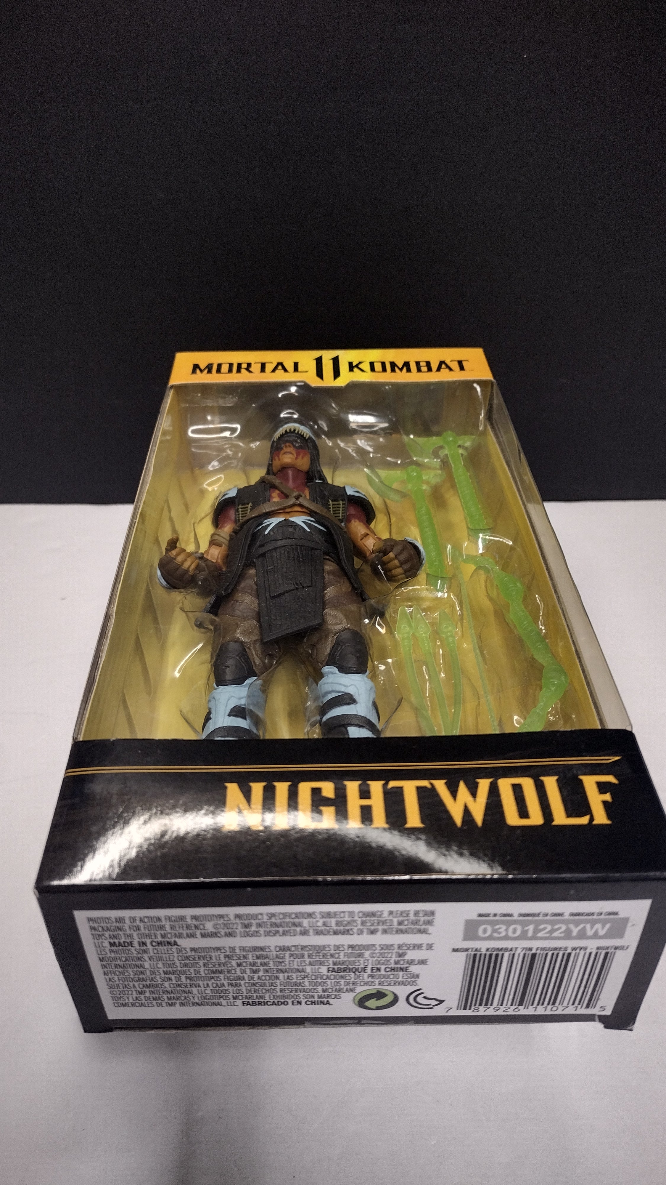 McFarlane Toys Mortal Kombat 11 – Nightwolf 7-Inch Action Figure • Factory Sealed