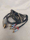 Rocket Fish Gaming Video/Audio Component Braided Cable TV HDTV