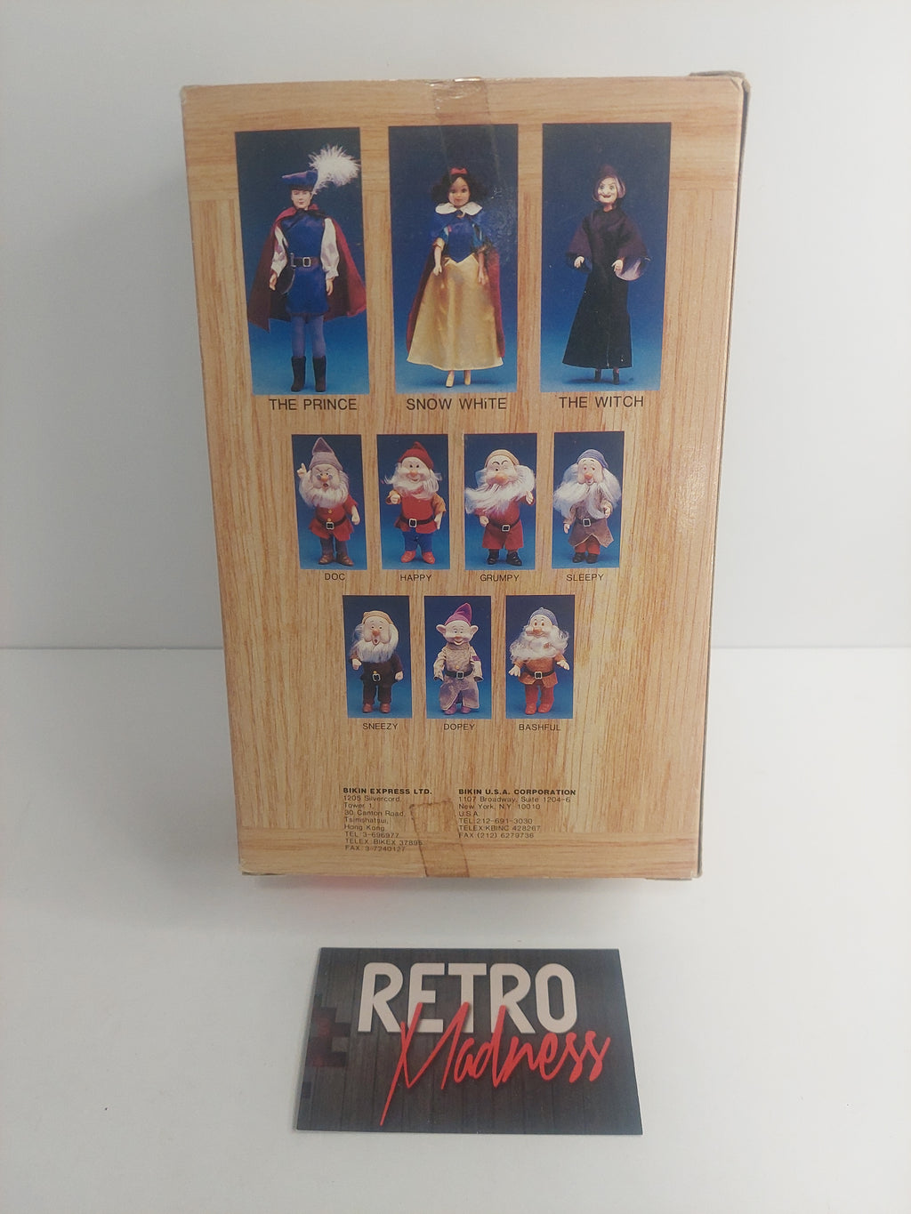 Vintage Disney Snow White and the Seven Dwarfs Sneezy Doll