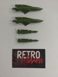 G.I. Joe 1987 Snow Cat Missiles Lot