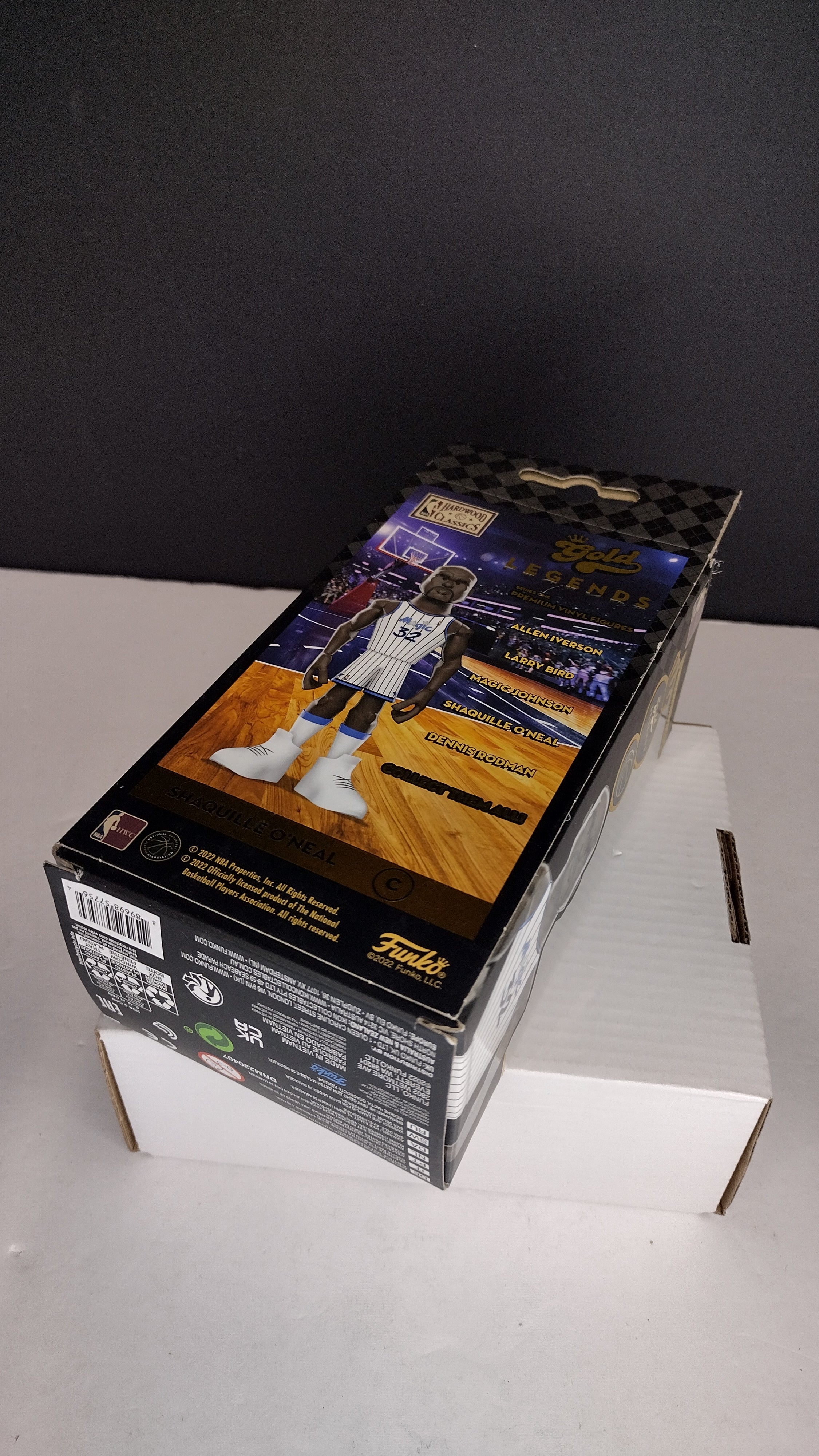 Funko NBA Gold Legends: Shaquille O'Neal 12" CHASE (All-Star Jersey)