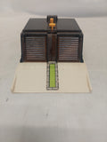 Vintage Tomy Pocket Car Garage Playset with Ramp Incomplete