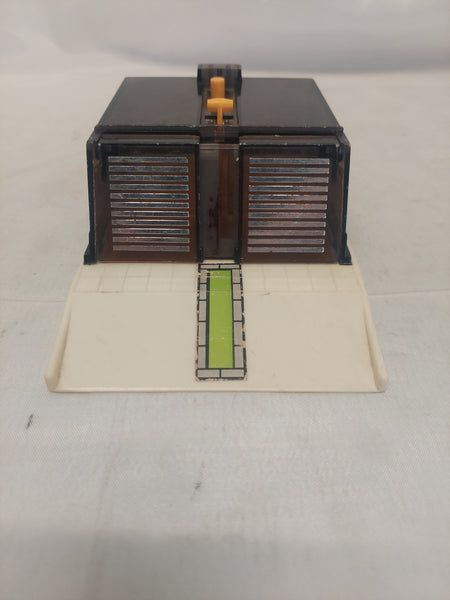 Vintage Tomy Pocket Car Garage Playset with Ramp Incomplete