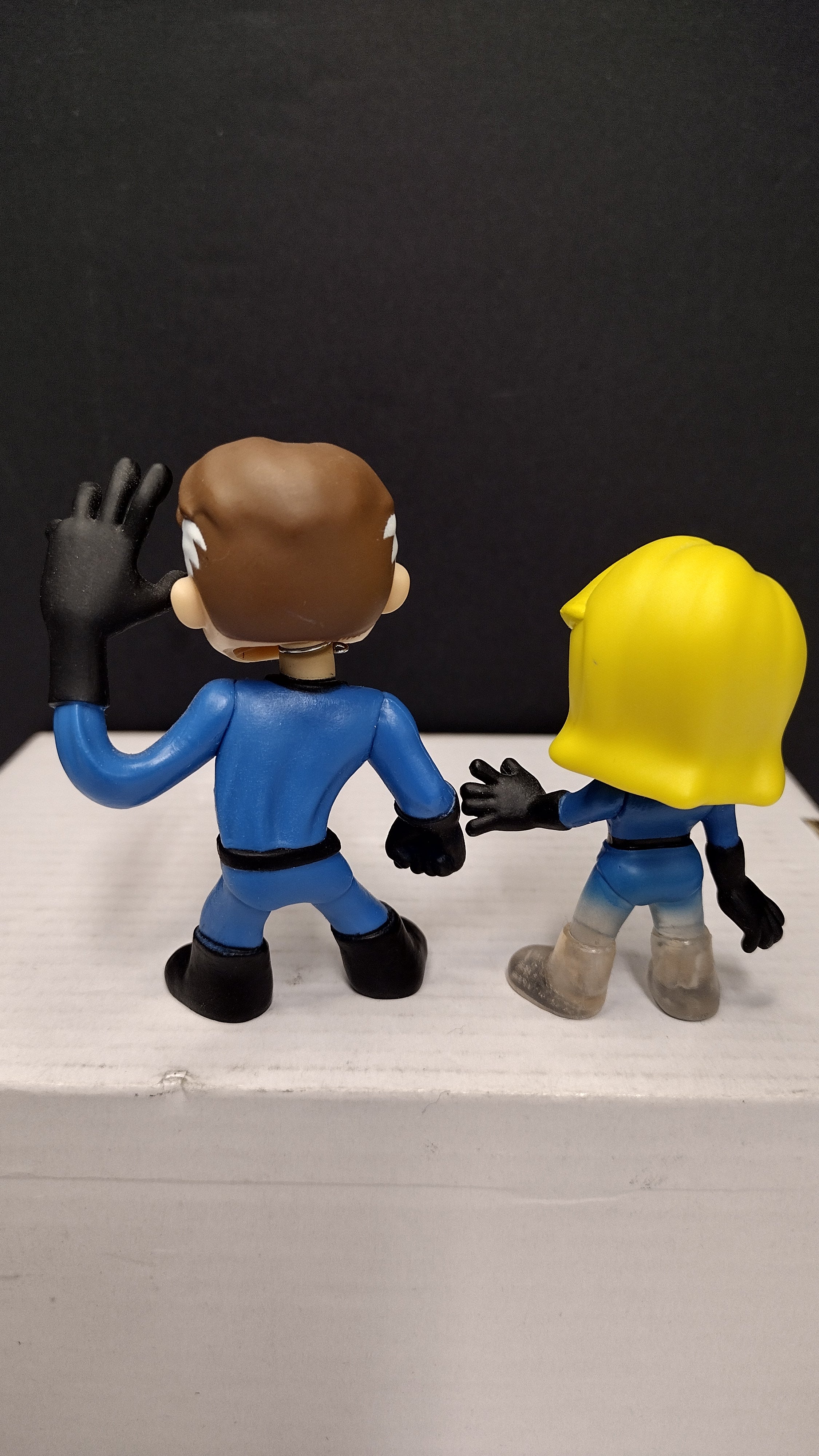Funko Mystery Minis: Fantastic Four – Complete Team Lot of 4 – Mr. Fantastic, The Thing, Invisible Woman and Human Torch (Loose)